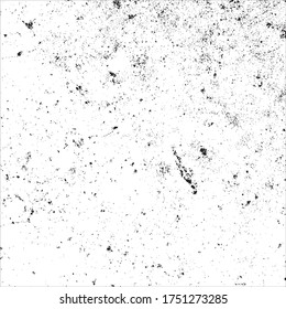 Grunge vectorial en blanco y negro.Ilustración de fondo de textura abstracta monocroma.