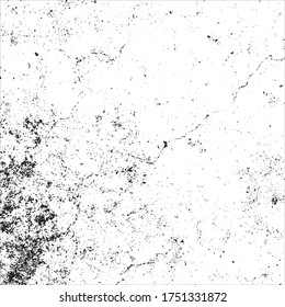 Grunge vectorial en blanco y negro.Ilustración de fondo abstracta monocroma.