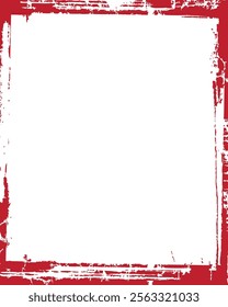 Vector grunge border, grunge border brush, grunge border edge, square grunge border