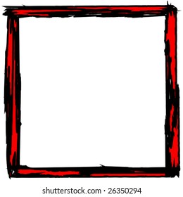 Vector Grunge Border Frame