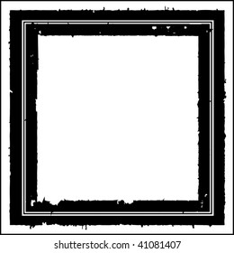 Vector Grunge Border Frame