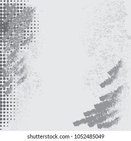 Vector grunge brush abstract background.