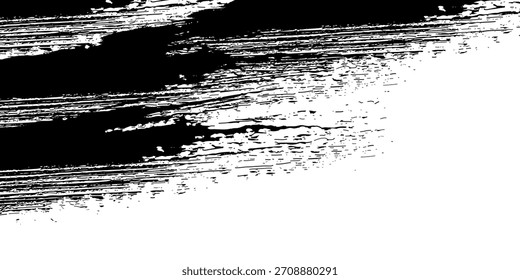 Vector grunge pinceladas textura áspero rasguños negros para el Fondo de pantalla, Plantilla de salpicaduras de pintura, Anuncio de suciedad, diseño de acuarela.
