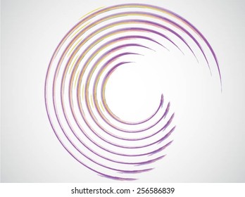 Vector Grunge Brushes Line . Logo Design . Unusual Grunge Shape 