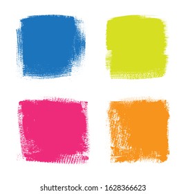 Vector Grunge Brushes.Abstract Grunge Banners.
