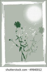 vector grunge card