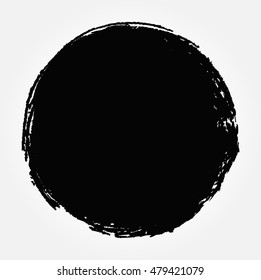 Vector Grunge Circledistress Round Shape Stock Vector (Royalty Free ...