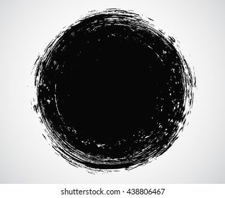 Círculo del vectorial.Forma redonda.