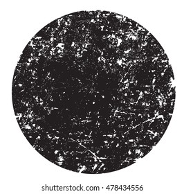 Vector grunge circle.Retro round shape,banner.
