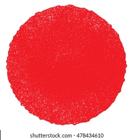 Vector grunge circle.Retro round shape,banner.