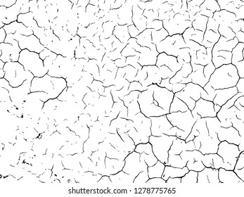 Vector grunge crack urban background. Distress texture. Easy to create abstract distressed effect.