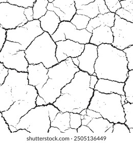 Vektorgraunge riss Textur Stil, Stress Grunge Textur, und rissige Wand Textur