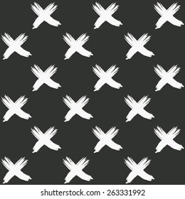 vector grunge cross pattern