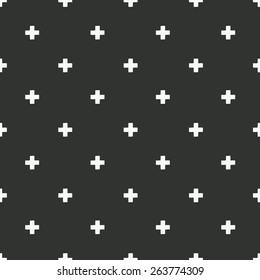 Vector Grunge Cross Pattern