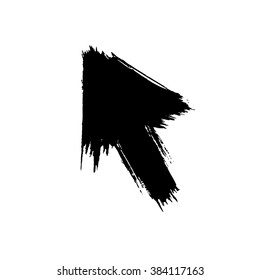 vector grunge cursor