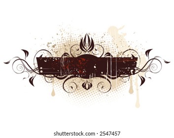 Vektorfarbendekorationsbanner