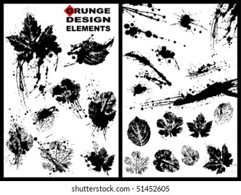 vector grunge design elements