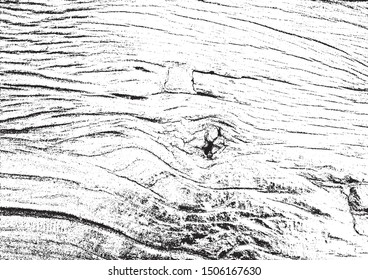 Vector Grunge distressed overlay wooden texture background.