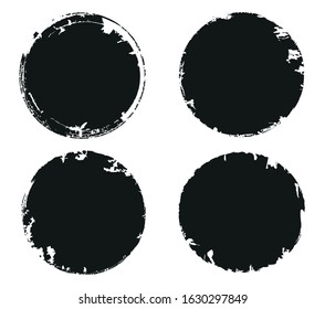 Vector Grunge Distressed Stamps Set