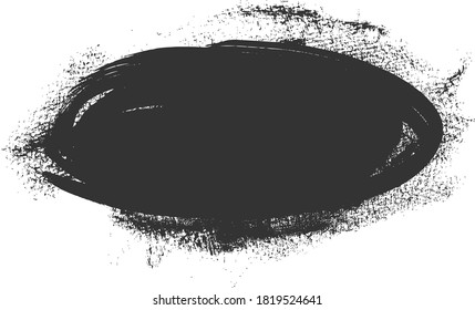 Vector grunge element. Grungy hand drawn background, frame isolated on white. Chinese, Japanese, Korean ink brush stroke. Vector EPS 10 artistic abstract illustration