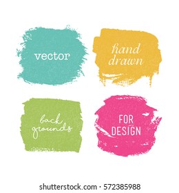 Vector grunge elements for design