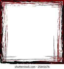 vector grunge frame