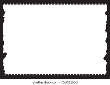 Vector grunge frame.Distress border frame.