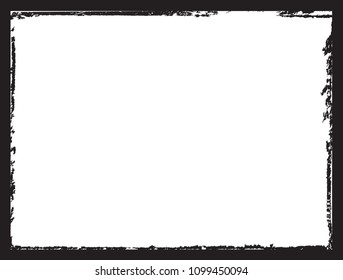 Vector grunge frame.Distressed background.