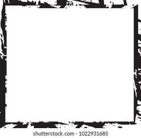 Vector grunge frame.Grunge background.