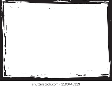 Vector grunge frame.Grunge background.