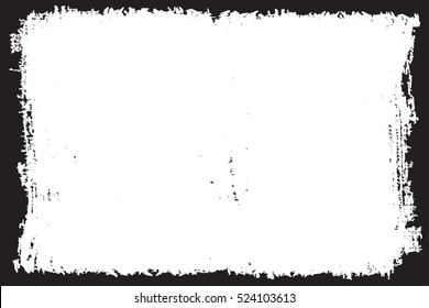 Vector grunge frame.Grunge background.