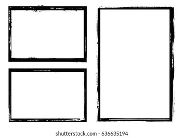 Vector grunge frame.Grunge background.