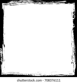 Vector grunge frame.Grunge background.