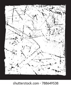 Vector grunge frame.Grunge background.