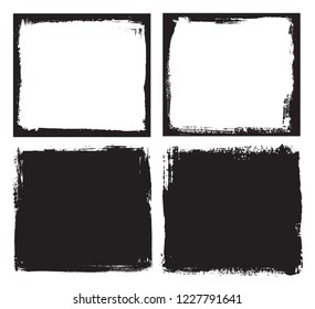 Vector Grunge Frames.Vector Grunge Backgrounds.