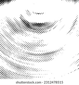 Abstrakter Vektor-Grunge-Halfton.Dots-strukturierter Hintergrund.
