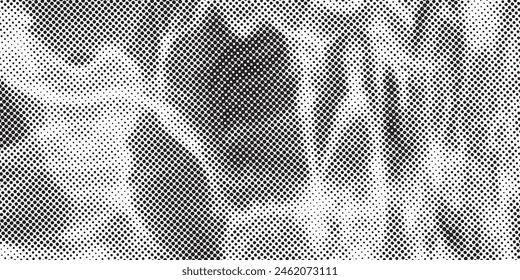 Vector grunge halftone abstract.Dots texture background