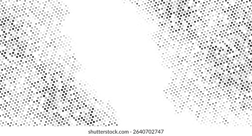 Vector grunge halftone abstract.Dots texture background modern dotted arts polka