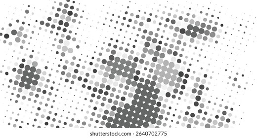 Vector grunge halftone abstract.Dots texture background modern dotted arts polka