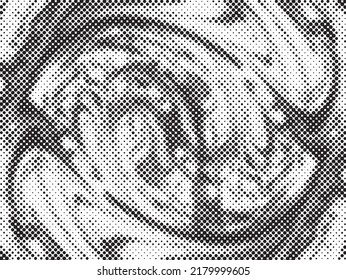 Vector grunge halftone dots background.