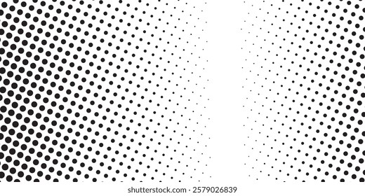 Vector grunge halftone gradient background. Faded grit noise texture. White and black sand wallpaper. Retro pixelated backdrop. Anime or manga simple modern abstract