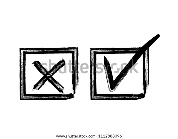 Check Mark Coloring Pages