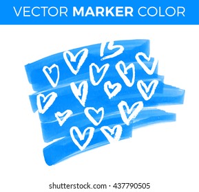 Vector grunge heart, Valentine day, illustration vintage design element