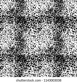 Vector Grunge Ink Background. Dust Overlay Distress Grain. Grune Seamless Blob Pattern