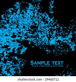 vector grunge ink splash background. vector illustration