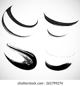 Vector Grunge Logo Design Template . Spiral Shape Cycle Creative Symbols . 