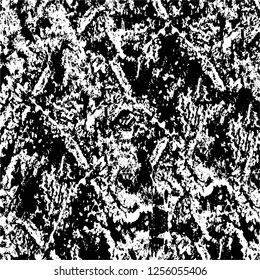 Vector grunge overlay texture. Black and white background