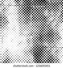 Vector grunge overlay texture. Black and white background