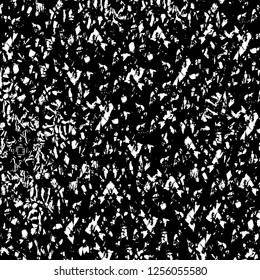 Vector grunge overlay texture. Black and white background