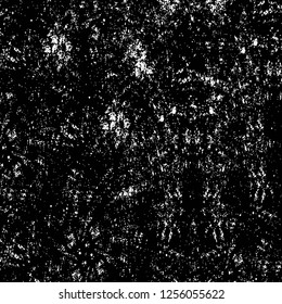 Vector grunge overlay texture. Black and white background